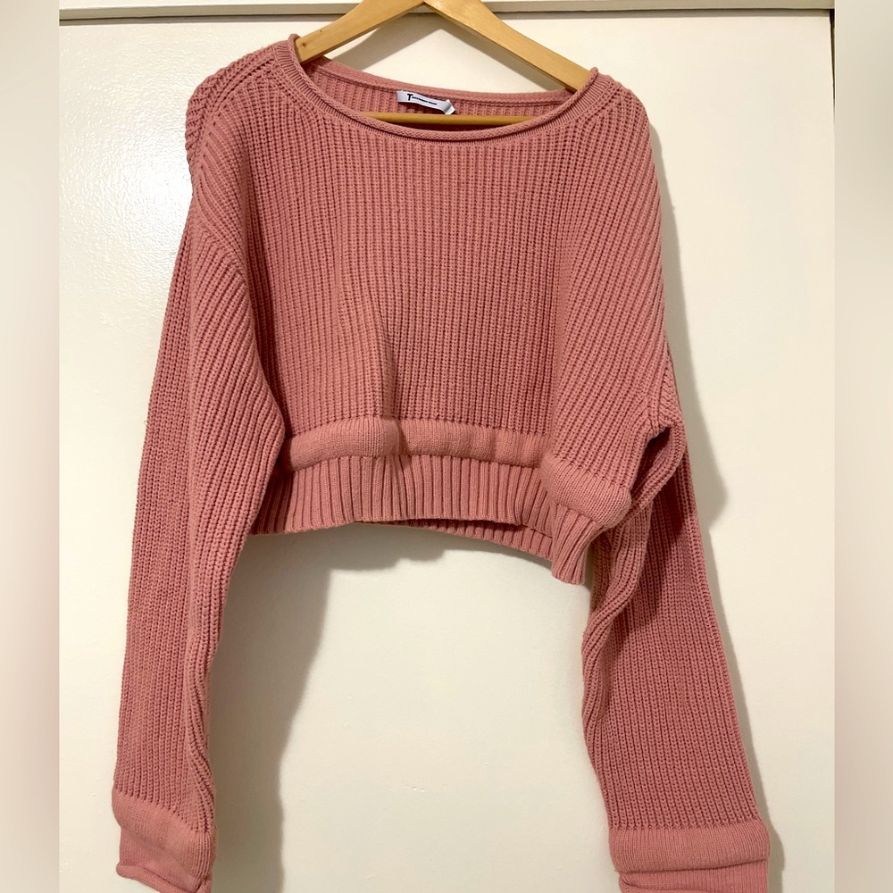Alexander wang salmon pink sweater soft s size